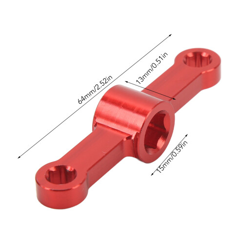M3 M4 M5 Llave para tuercas de bloqueo de aluminio rojo 9.00g 1