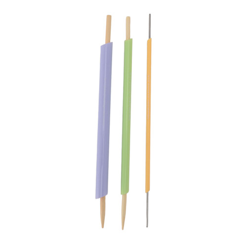 Portable 3pcs Fabric Tube Turners - Lightweight Sewing Accessories Kit