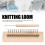 Wooden Knitting Loom Set, Beech Wood, 4x16cm for DIY Projects 5