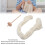 Wooden Drop Spindle DIY Yarn Spinning Kit with Wool Top, 32.5cm 4