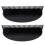 Supporto in acrilico per extension per capelli, nero, 10.41oz 1
