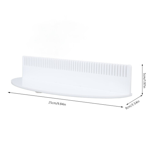 Porta extension in acrilico bianco compatto 295 g 1