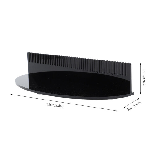 Supporto in acrilico per extension per capelli, nero, 10.41oz 1