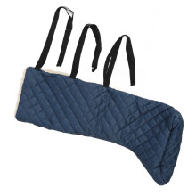 Waschbare elastische Bein-Gipsmanschette mit verstellbarer Schlaufe, Unisex, Polyester