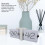 Big Flip Clock 36x13.9cm, 24H Automatic Flip Movement, White PT 12