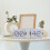 Big Flip Clock 36x13.9cm, 24H Automatic Flip Movement, White PT 7