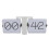 Big Flip Clock 36x13.9cm, 24H Automatic Flip Movement, White PT 3