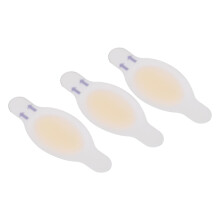 Tampons en gel pour ampoules 10 pièces, demi-taille 28x69mm, Transparent