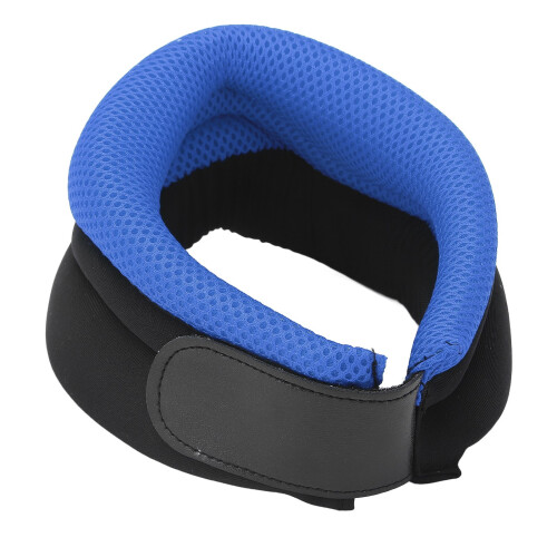 Collier cervical bleu - Éponge respirante 1