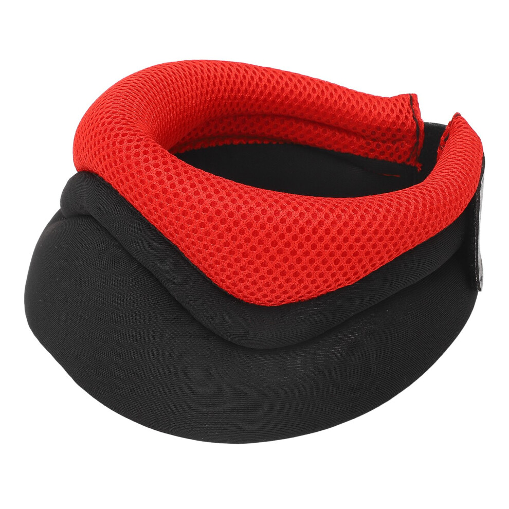 Red Breathable High Elasticity Neck Support Brace for Posture Prevention