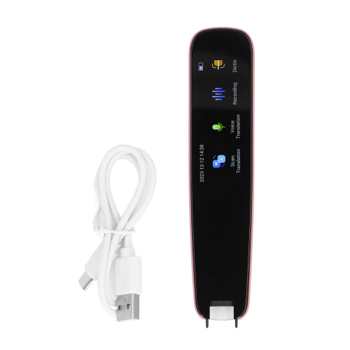 Translation Pen Scanner 12 Languages, High Speed, Pink, 1GB RAM 1