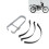 Set compressore per anelli del pistone per moto 50-85mm 14