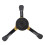 Pieghevole saxofono soprano supporto a treppiede porta tromba 12