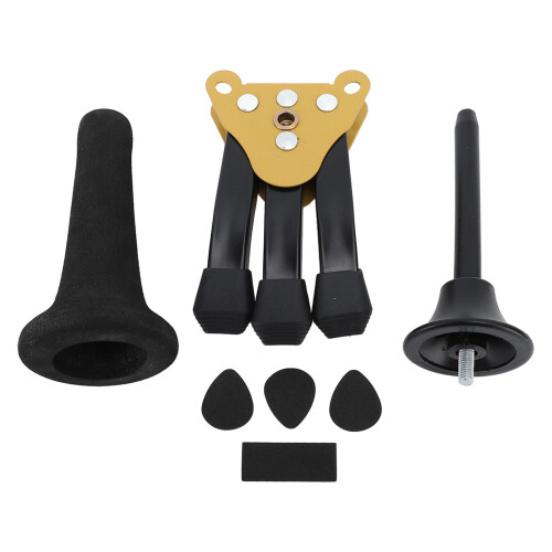 Pieghevole saxofono soprano supporto a treppiede porta tromba 2