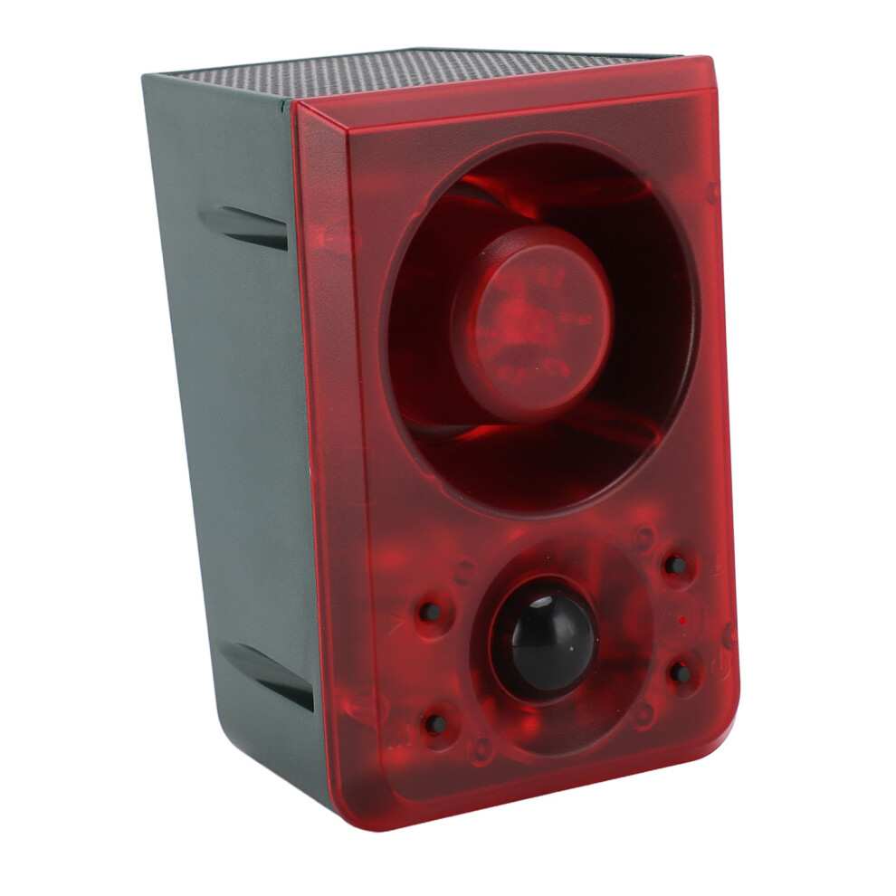3-Mode Solar Motion Sensor Alarm With Strobe Light Remote Controlled 8241335957191