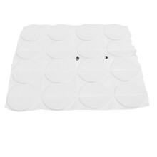 16 Pairs White Rubber Shoe Sole Repair Patches Slip Resistant Wearproof