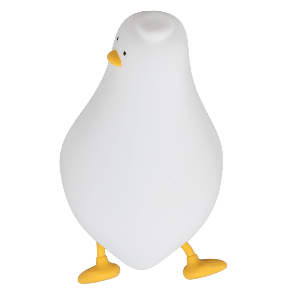 Light Cute Duck Silicone Sleep Lamp 1200Mah Usb Rechargeable Night