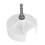Adaptateur de tricot Quick Knit Lot de 1 Blanc Hexagonal 4,9 cm 12
