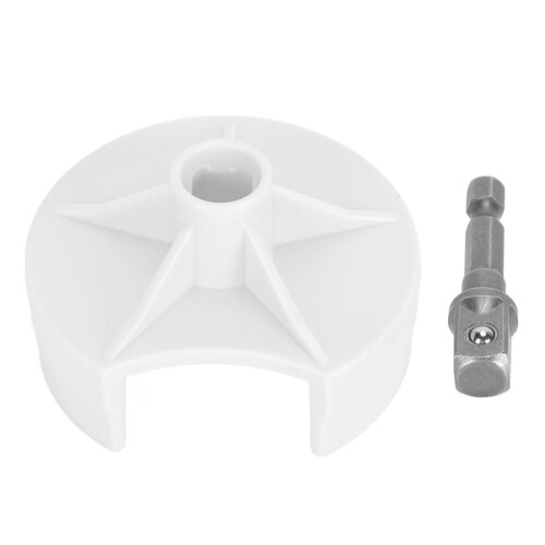 Adaptateur de tricot Quick Knit Lot de 1 Blanc Hexagonal 4,9 cm 2