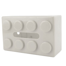 Papier-mouchoir SpringLoaded Capacité 20.8x9.3x13.2cm Blanc