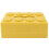 Boîte à mouchoirs en ABS Jaune fer Ample 20,8 x 9,3 x 13,2 cm 1