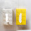Boîte à mouchoirs en ABS Jaune fer Ample 20,8 x 9,3 x 13,2 cm 6