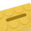 Boîte à mouchoirs en ABS Jaune fer Ample 20,8 x 9,3 x 13,2 cm 10