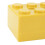 Boîte à mouchoirs en ABS Jaune fer Ample 20,8 x 9,3 x 13,2 cm 8