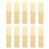 10 pièces d'anches pour saxophone alto - Force 2,5 71,5x14,5 mm 1