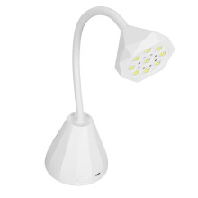 Lampe à ongles à col de cygne, 27 W, 9 LED, Li-ion 300 mAh