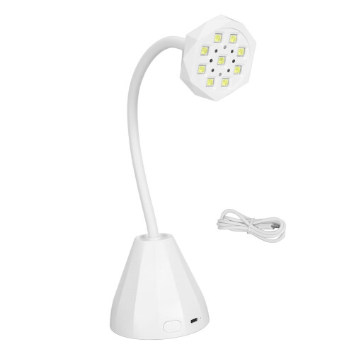 27W Lámpara de uñas con cuello de ganso 300mAh Recargable 1