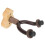 Burlywood Gancio per ukulele 12,7x4,4x7,6 cm 15