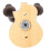 Burlywood Gancio per ukulele 12,7x4,4x7,6 cm 11