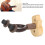 Burlywood Gancio per ukulele 12,7x4,4x7,6 cm 4