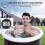 Swimming Thermometer For Ice Bath Portable Floating Bath Thermometer Digital Water Thermometer With Timer 4