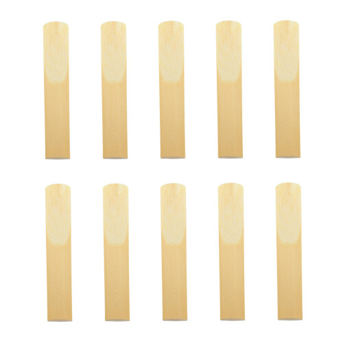 Ance per clarinetto 10 pezzi, durezza 3.0 70x12 mm Naturale 2