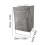 Panier à linge pliant X Frame gris S avec sac 2