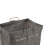 Panier à linge pliant X Frame gris S avec sac 7