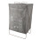 Panier à linge pliant X Frame gris S avec sac 14