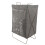 Panier à linge pliant X Frame gris S avec sac 16