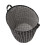 Cesta de ropa plegable Capacidad 50x40 cm BlackGrid 10
