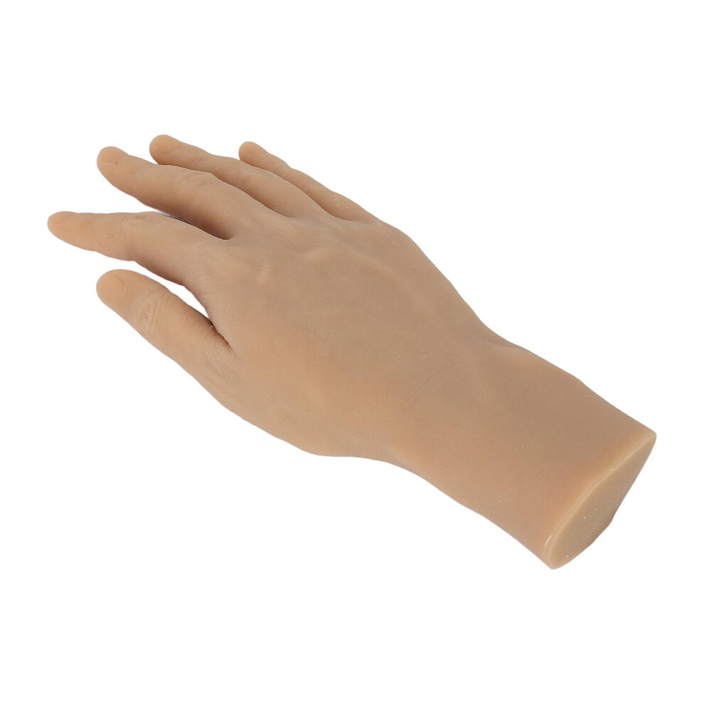 Tattoo Practice Hand Male Skin TPE Plastic Acupuncture Moxibustion