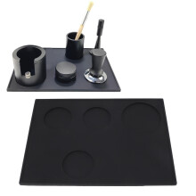 Silicone Coffee Tamping Mat 30x21cm Anti-Slip Bar Home Kitchen