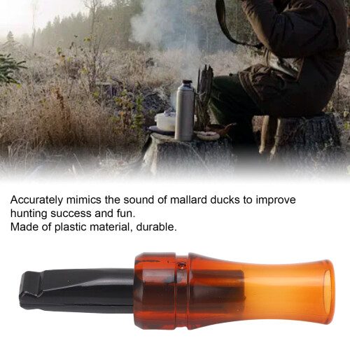 Easy-Use Duck Call with Adjustable Airflow for Various Natural Sounds 2