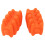 Silikon-Bogen-Arm-Vibrationsdämpfer 2 Stück - Orange, Stoßdämpfer 3