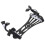 Garde-bras réglable PP 16,3x6,5x3,7 cm noir 14