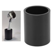 Tasse de porte-filtre à café 8 oz 7,5 x 6 x 6 cm noir
