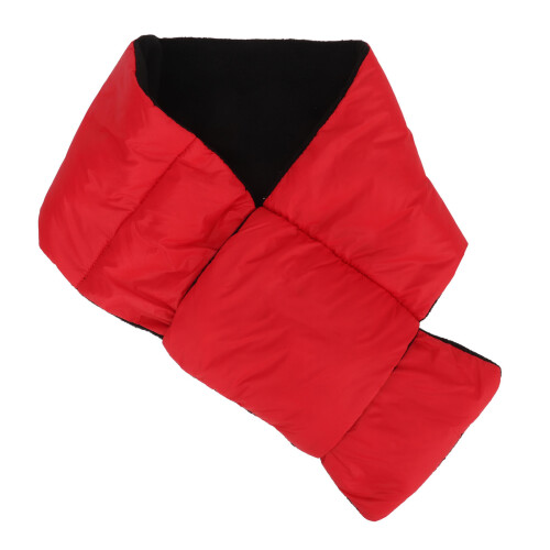 Écharpe en duvet ultraléger épaissi taille unique rouge 1
