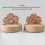 Multipurpose Tabletop Thread Cutter for Sewing & Quilting Peach Blossom 4