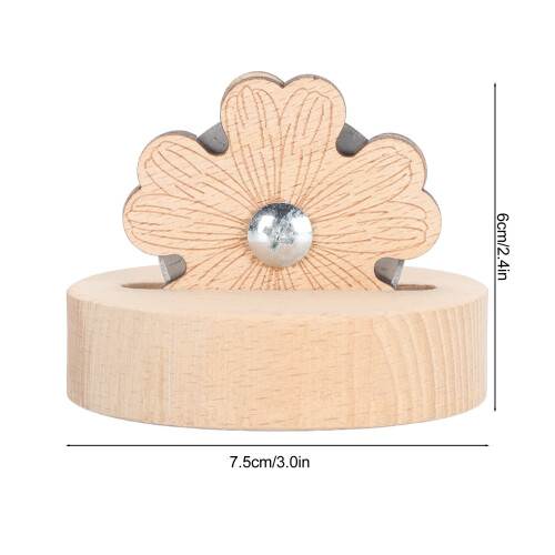 Multipurpose Beech Wood Thread Cutter with Blade Saver, 7.5x6cm 1